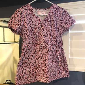 Koi Kathy Peterson scrub top